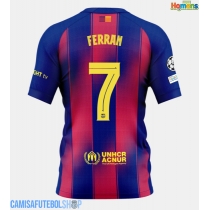 Camisa de time de futebol Barcelona Ferran Torres #7 Replicas 1º Equipamento 2025-26 Manga Curta